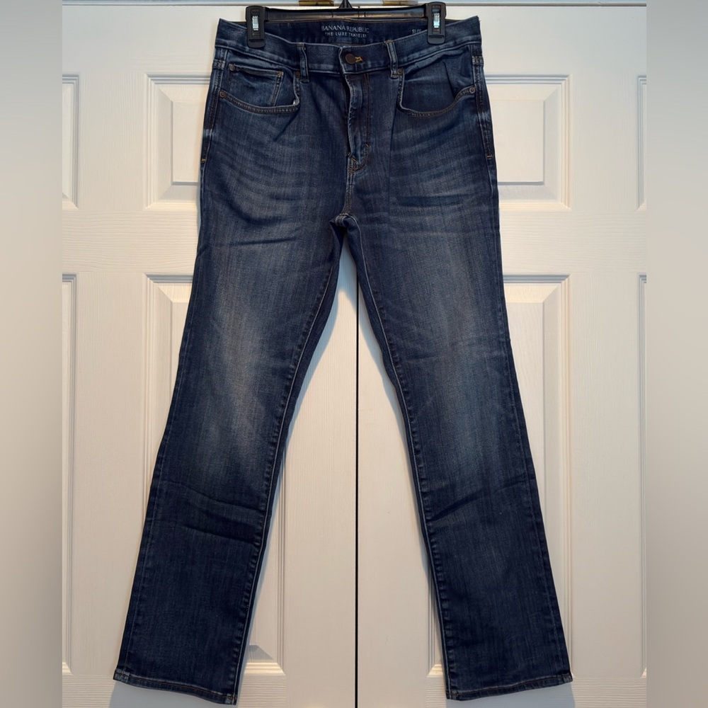 Banana Republic Luxe traveler denim